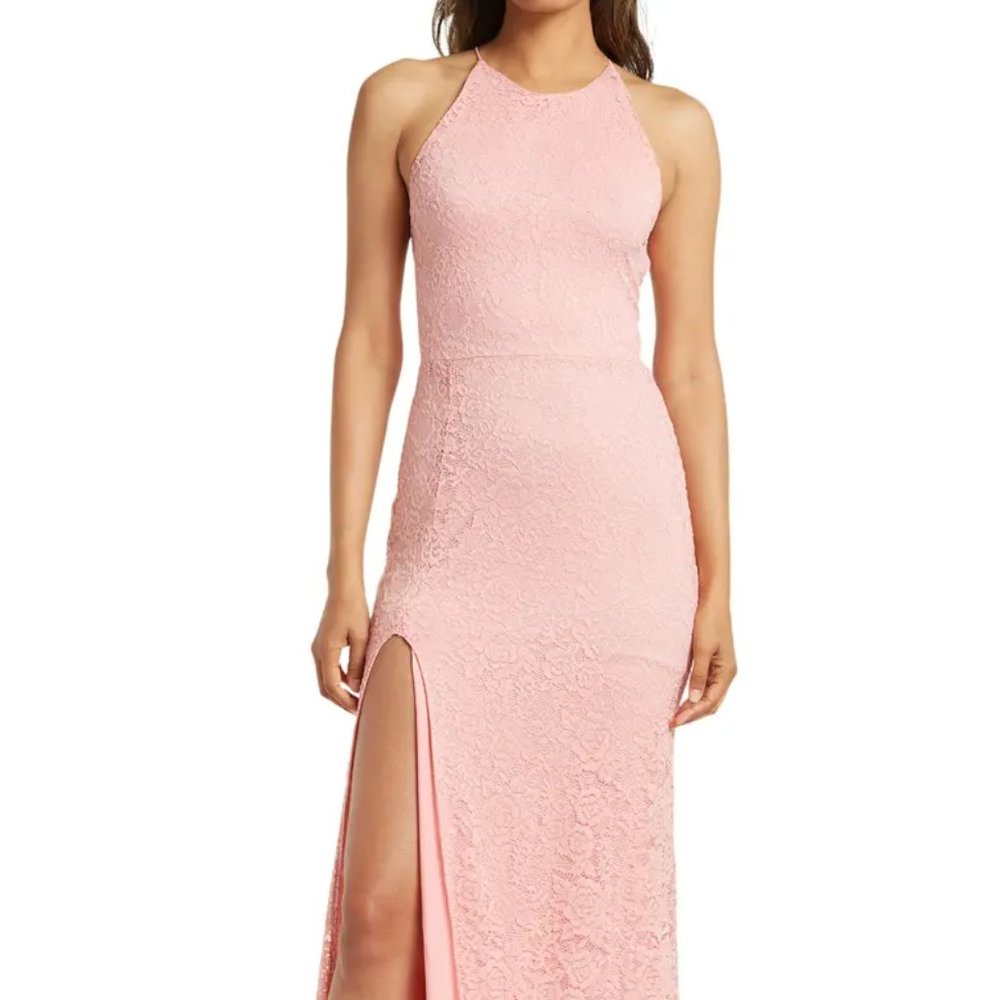 LOVE BY DESIGN - Vesta Stretch Lace Maxi Dress